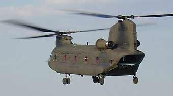 Máy bay vận tải hạng nặng CH-47F Chinook do Mỹ chế tạo
